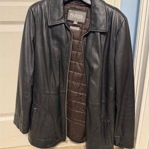 Wilsons Leather Black Men's Jacket